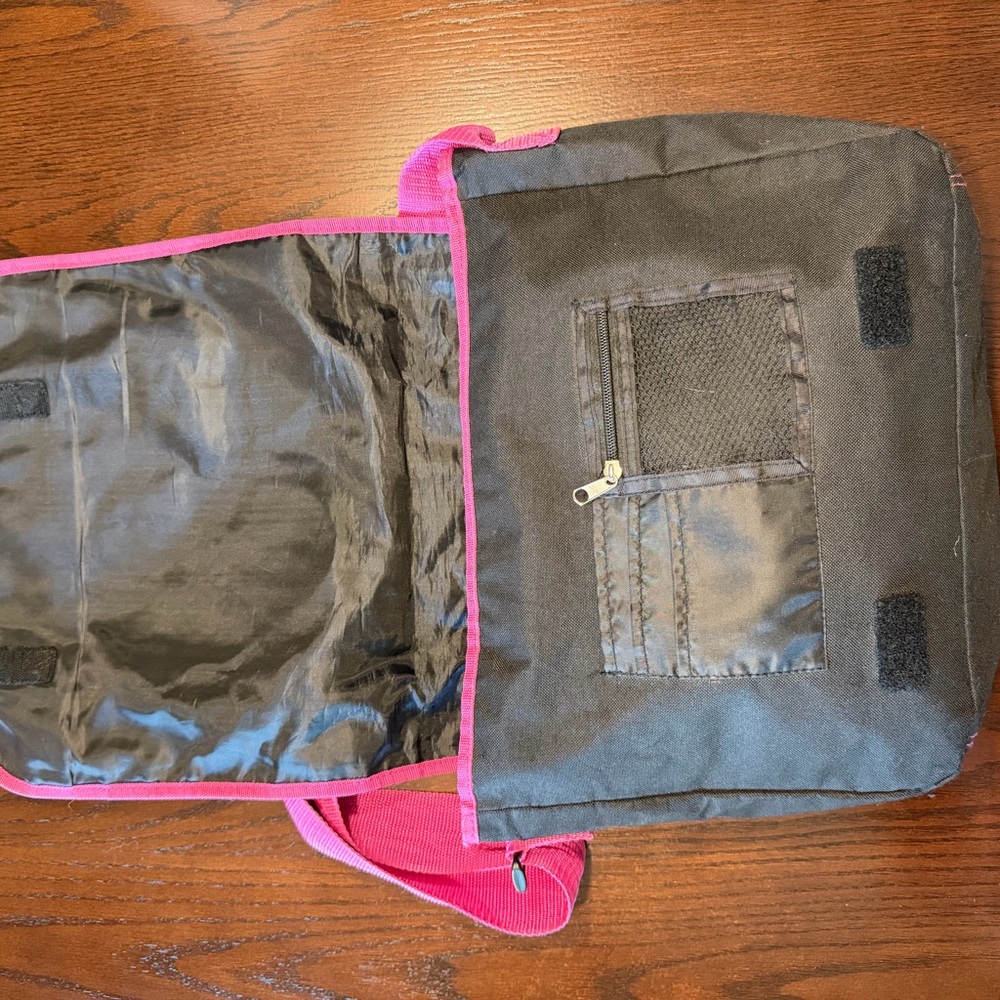 VTG rare HTF y2k 2000s preloved iCarly Pink & Black Messenger Bag - Picture 7 of 9